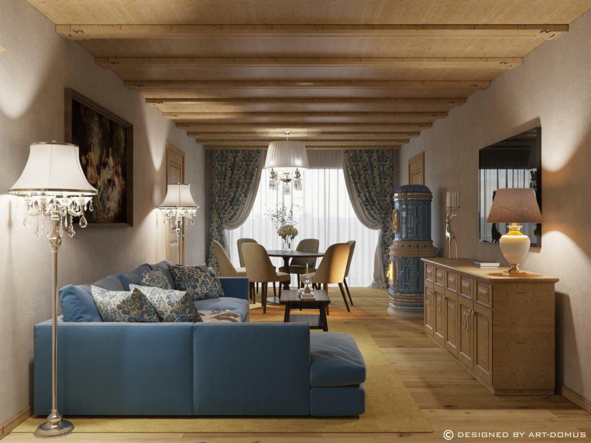 Hotel Sassongher Corvara In Badia Eksteriør bilde